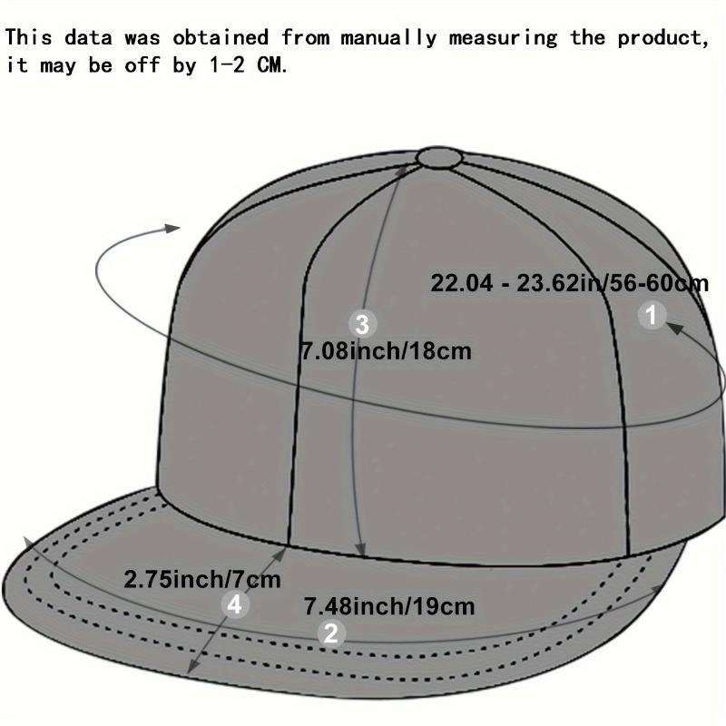 Men's Gothic "A" Alphabet Baseball Cap with Side American Flag, Hip-Hop Snapback, Adjustable Sun Protection Casual Hat for Outdoor, Travel, Beach, Party - 100% Polyester Fabric, Breathable Lightweight Design with Hand Wash Care - Single Pac