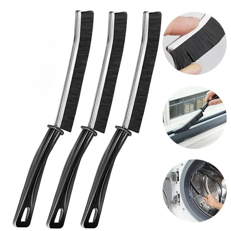 1PC Crevice Cleaning Brush Durable Car Kitchen Tile Grout Dead End Bristle Cleaning Brush Bedroom Floor Line Cleaning Brushes