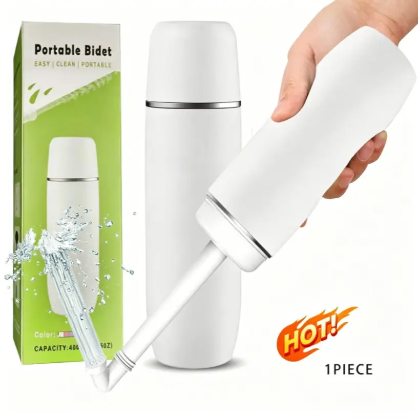 Portable Travel Feminine Lightweight Spray Bottle, Handheld Personal Care Bottle with Extendable Nozzle, Leak-Proof Period Care Bottle for Postpartum, Camping, Travel
