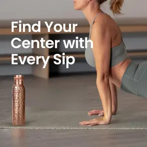 High-quality water bottle, hammered finish – keeps you hydrated – leak-proof, insulated, eco-friendly, durable