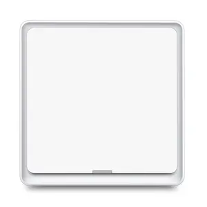 Zigbee Neutral Live Wire Smart Key Switch Panel with Wireless Voice and Long Distance Remote Household Control