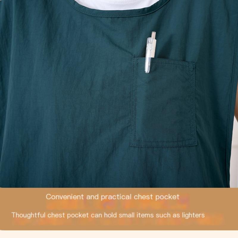 Tailored Design with Deep Pockets for Easy Access, Dirt Resistant Apron, Unisex for Cooking Gardening and Office Work