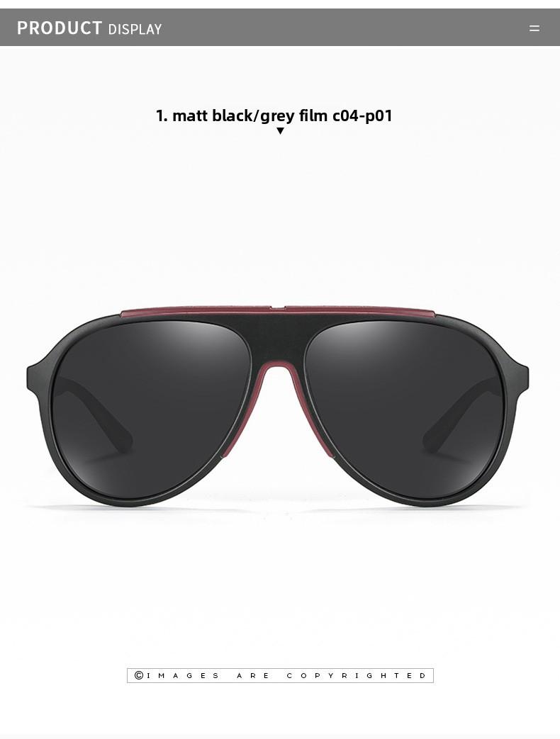 Men's Sunglasses Outdoor Cycling Sunglasses 3308 Fashionable Large Frame Sunglasses