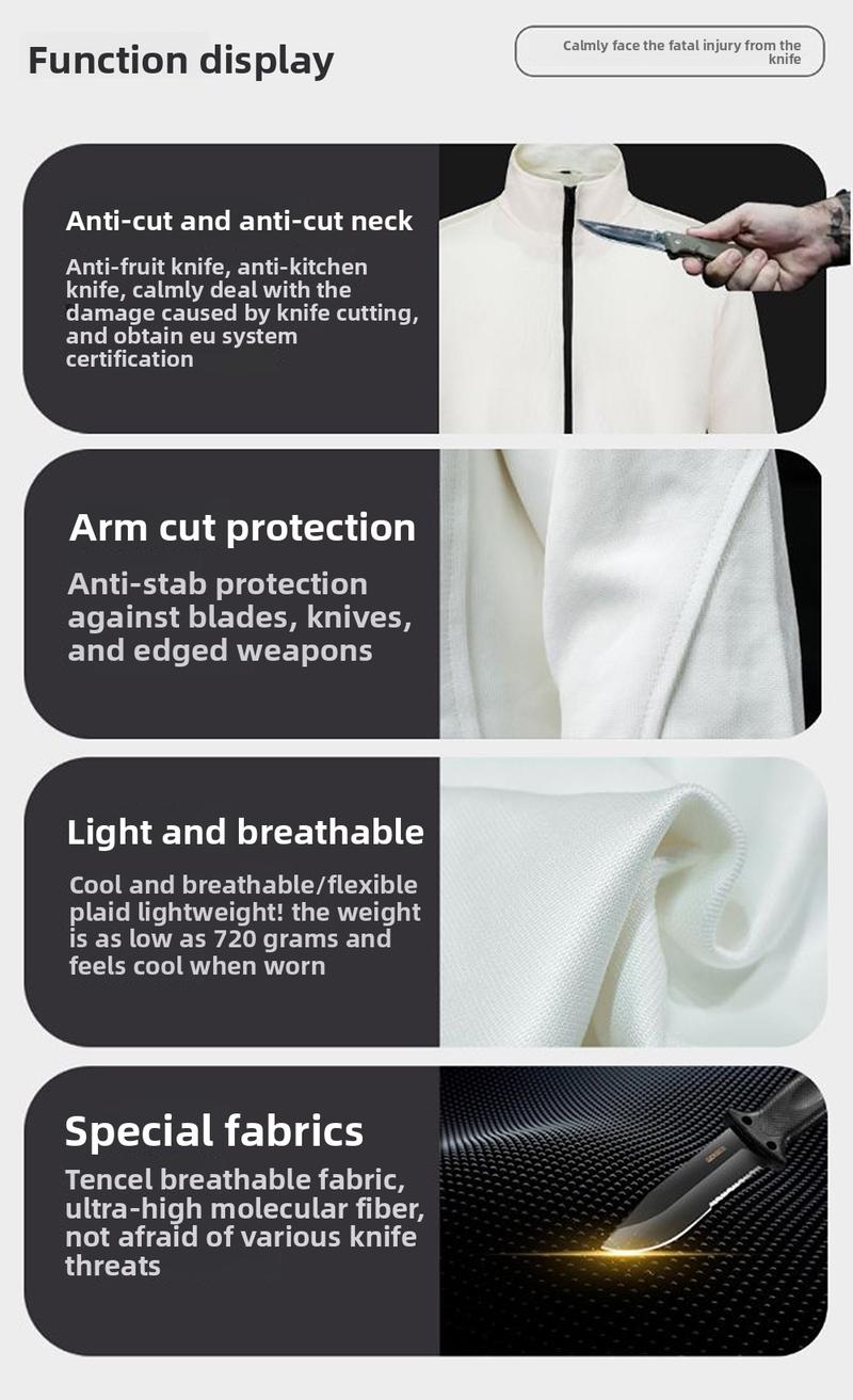 Lightweight Stab-proof  Jacket for Ultimate Protection
