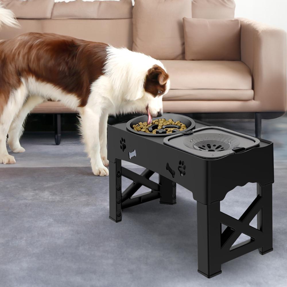 Adjustable Pet Feeding Bowl, 1 Set Ultrasonic Seal Pet Feeder with Anti-slip Design, Pet Feeding Supplies for Small & Medium & Large Dogs & Cats #GLOBAL PICKS