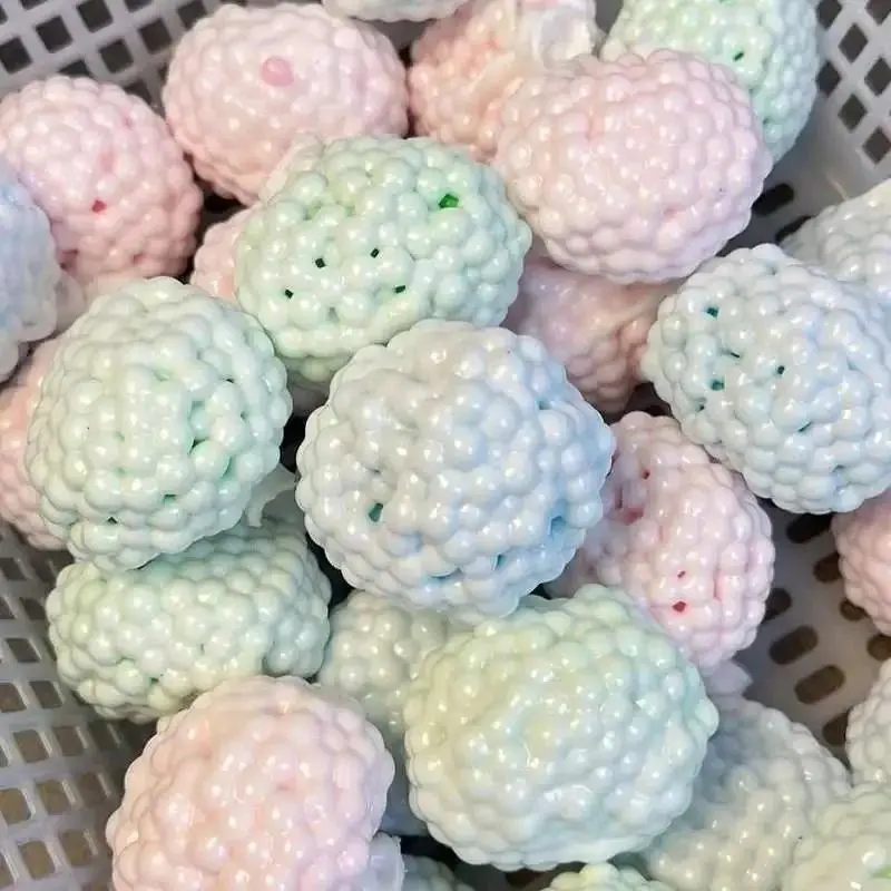 Shapeable Vacuum Squishies Sand Ball Grape Stress Ball Stress Relief Noisy Ball Desktop Squeezing Soothing Toy Birthday Gift glitter mesh moldable non-rebound rubber band oobleck creative slow-return cube butter stick swap jumbo baby super braintoy