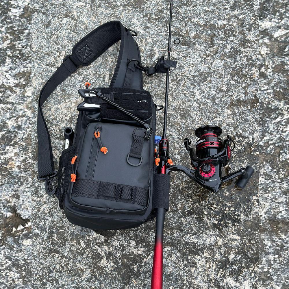 Outdoor Tactical Chest Bag, Tactical Crossbody Bag, Multifunctional Durable Large Capacity Sports Backpack, Shoulder Bag for Hiking Cycling, Sports & Outdoor Accessories