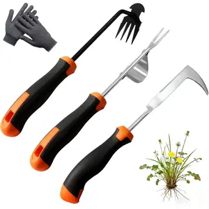 Weed Puller Tool, 2026 Portable Hand Weeder Tool, Weeding Tool with Stainless Steel, Garden Tools Plant & Weeding, Crack Weeder Crevice Tool, Weed Remover Tool Farm & Backyard