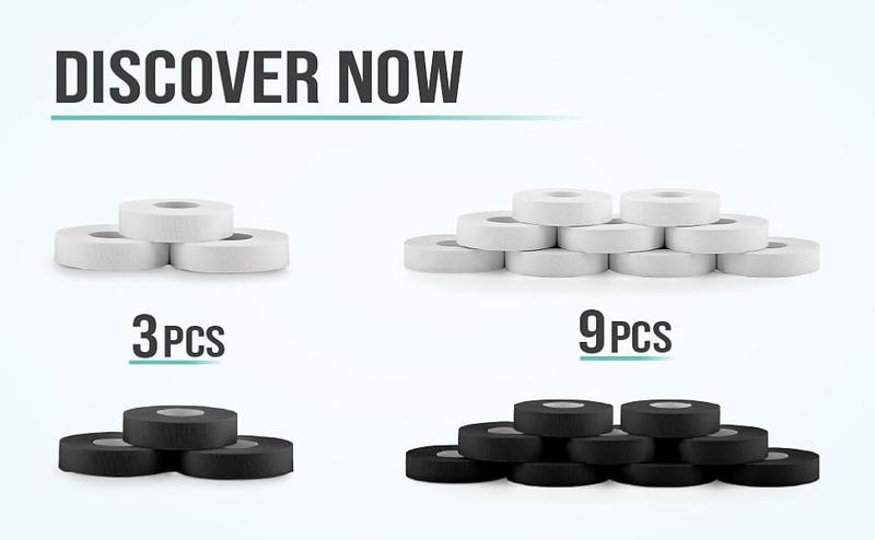 Finger Tape Sports Extra Strong Adhesive, 3 Rolls Athletic Tape for Fingers, Skin-Friendly Sports Tape, Tape for Weight Lifting, Volleyball Finger Tape, Boulder, Climbing, Basketball, Finger Tape BJJ