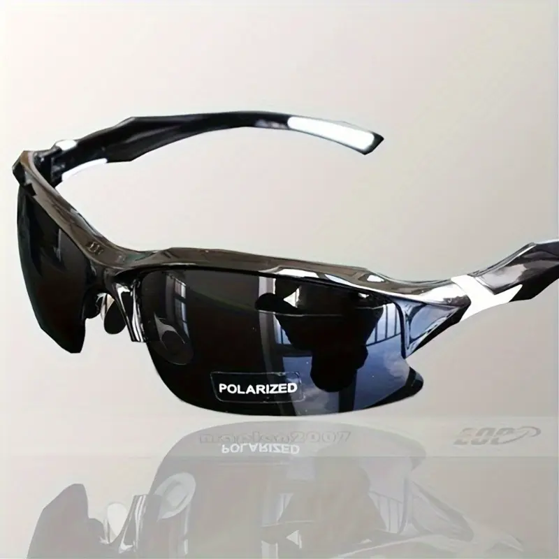 Windproof and anti-fog sports fashion glasses, non-prescription protective eyewear, anti-slip design, suitable for outdoor cycling and running