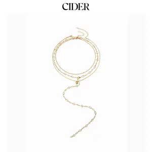 Cider HEART LAYERED NECKLACE