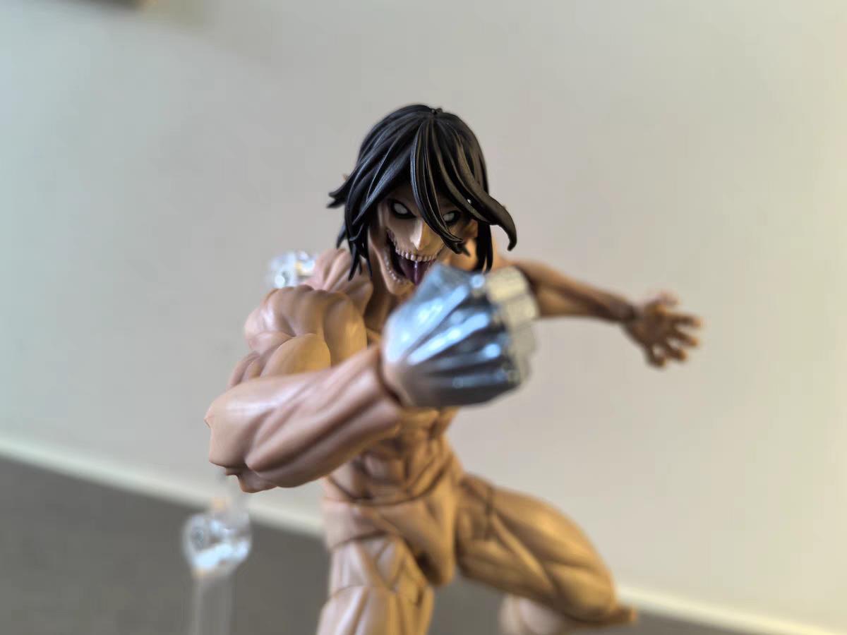 Original In Stock Revoltech AMAZING YAMAGUCHI Eren Jaeger Anime Action Figures Model Collection Toy