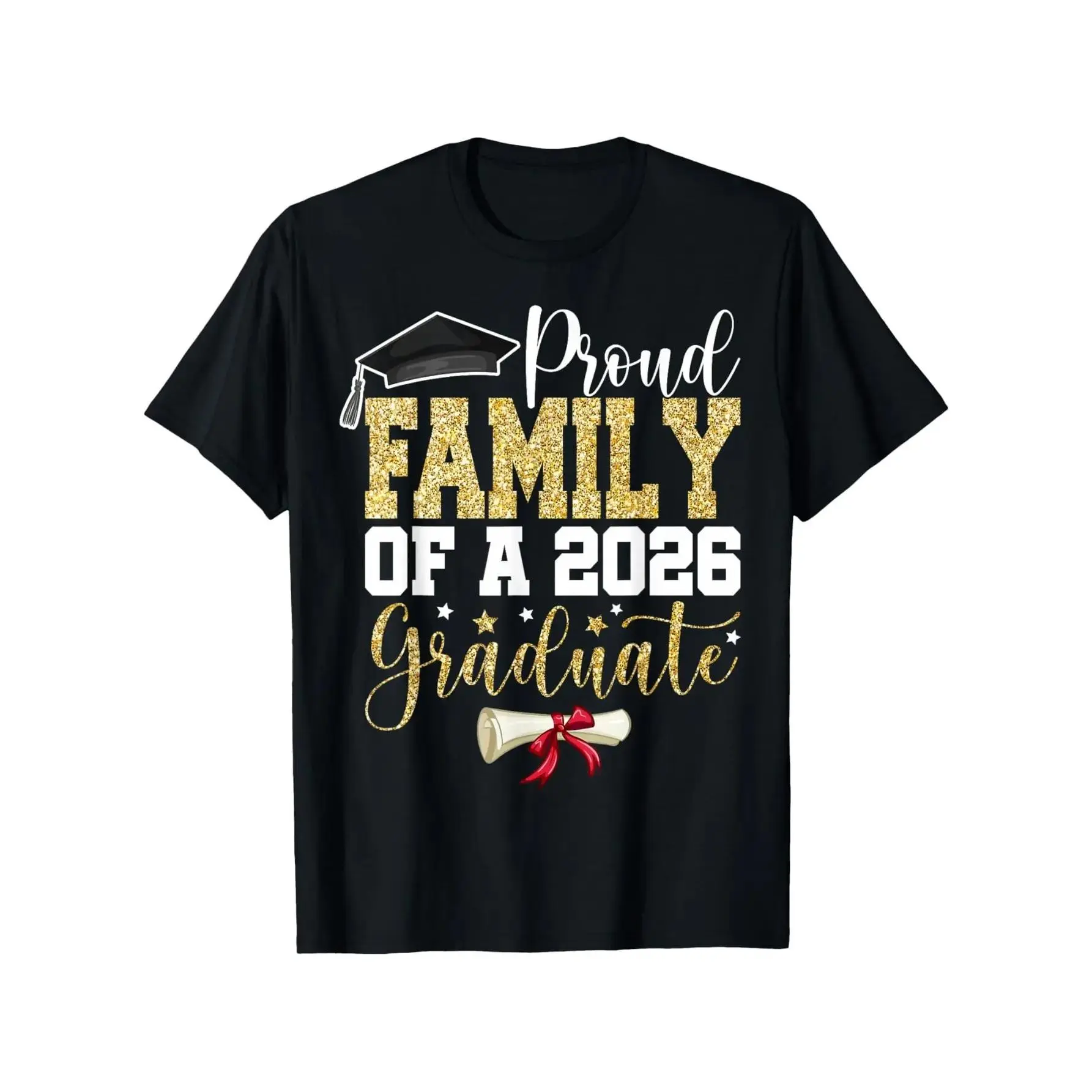 Proud Family of 2026 Senior Graduate Family Graduation 2026 T-Shirt