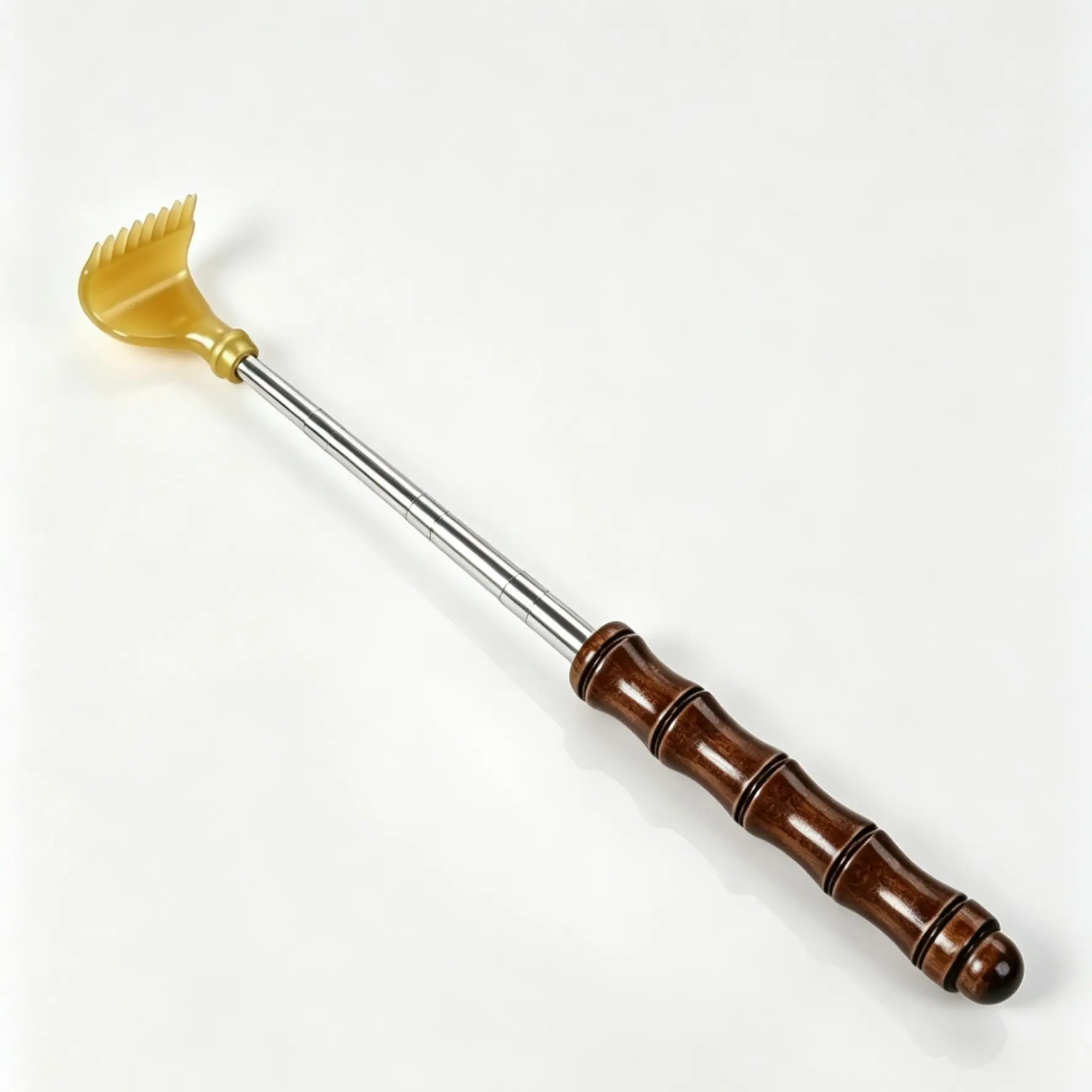 Portable Wooden Extendable Scratch Stroker, Full Body Massage Tool, Home Use Relief Scratcher, Beech Wood Material, China Harvested, Backscratcher, Body Care