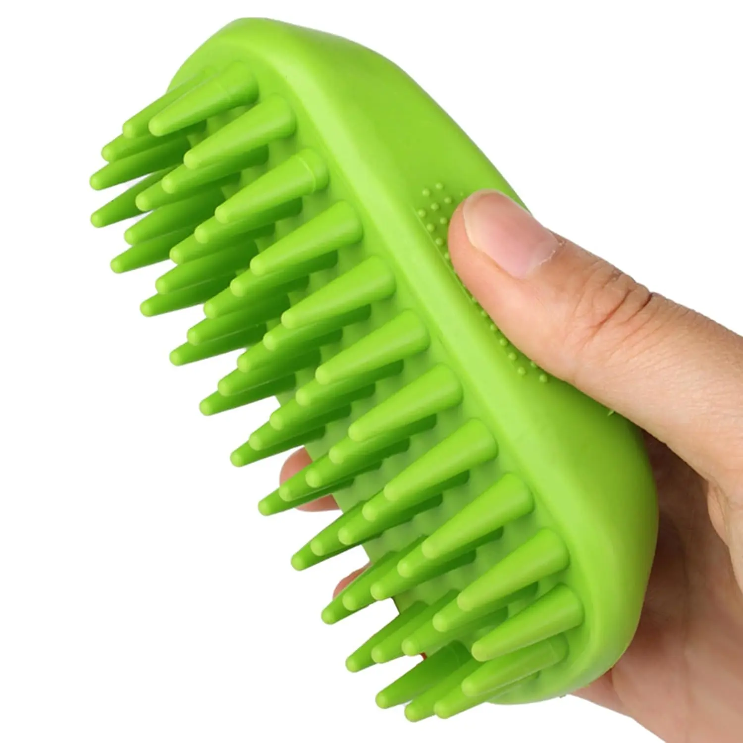 Bath Brush   Shampoo Brush | Gentle Shedding  & Massage, Removes Loose & Shed , for Short Long Haired Dogs Cats