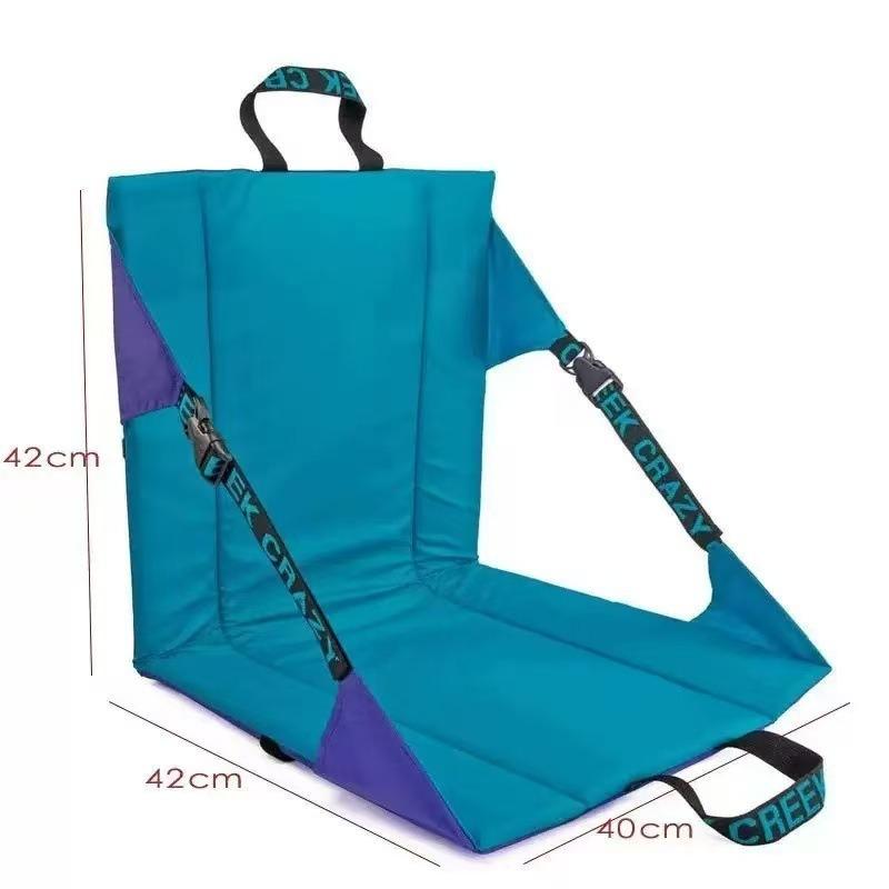 Convenient Cushion Concert Cushion Outdoor Thickened Anti-Dirt Cushion Camping with Backrest Moisture-proof Cushion
