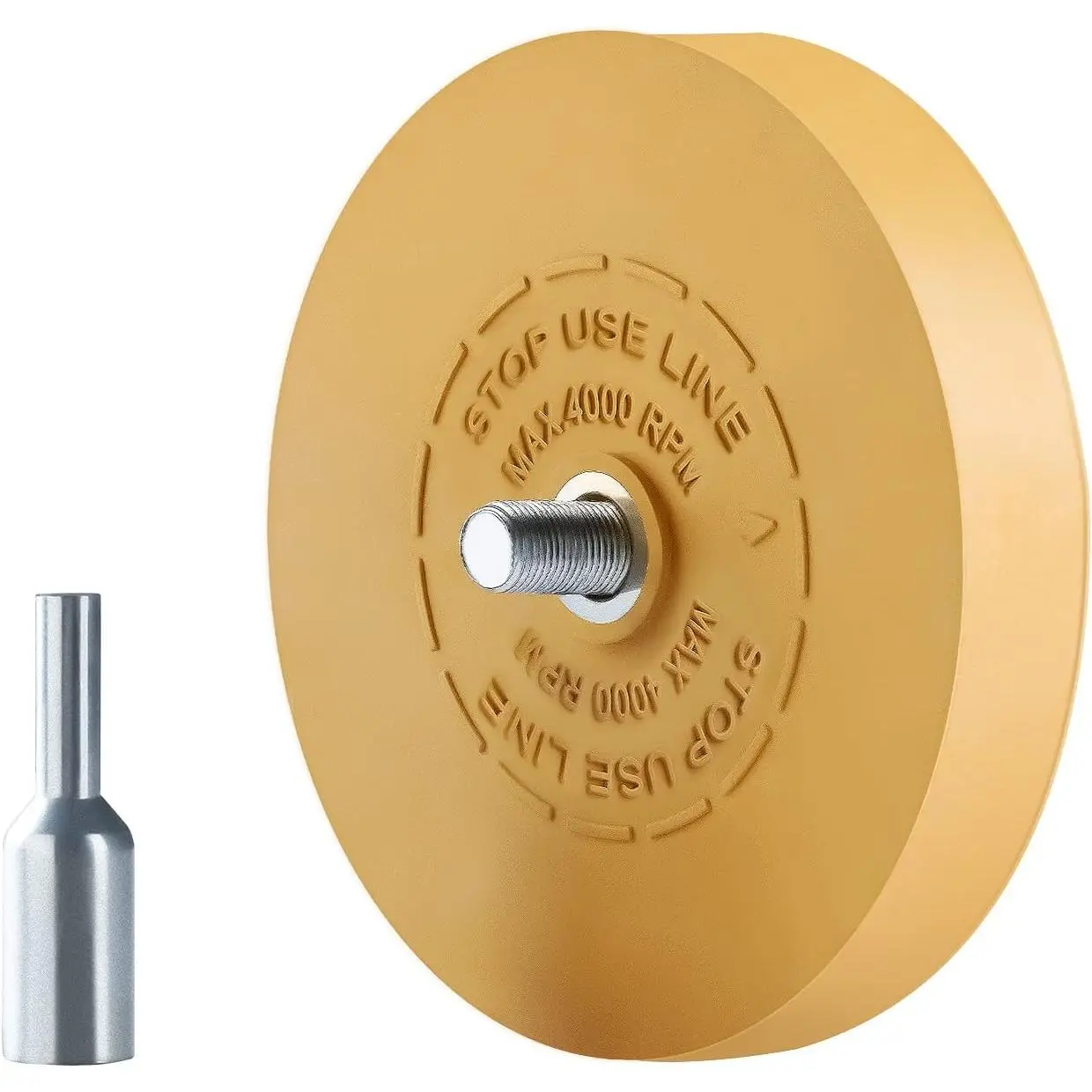 1 count Decal Remover Eraser Wheel Adhesive Remover for  | Rubber Eraser Wheel Tool for , RV,  Remove Stripes Vinyl Tapes And Graphics