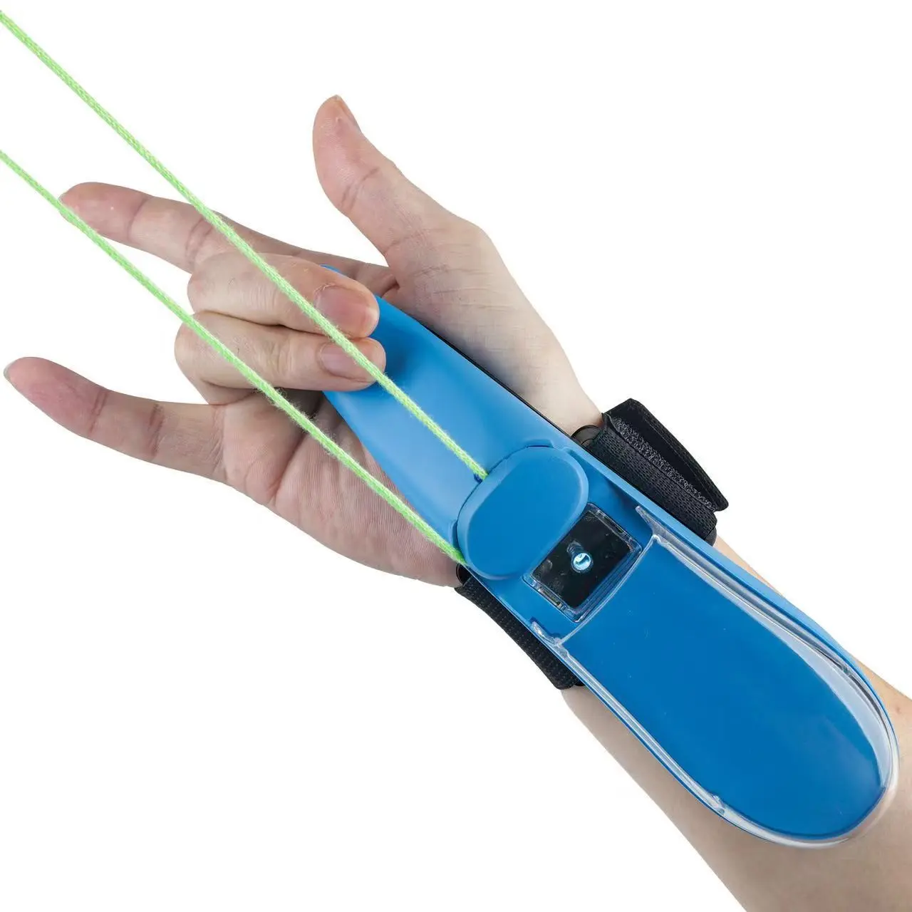 Glow-in-the-Dark Slingshot Rope Electric Launcher, Anti-Gravity Auto-Retract Toy, Cool Novelty Stress-Relief Toy, Wrist-Mounted Gadget Toy, Perfect Gift for Boys and Girls Ages 8 and Up