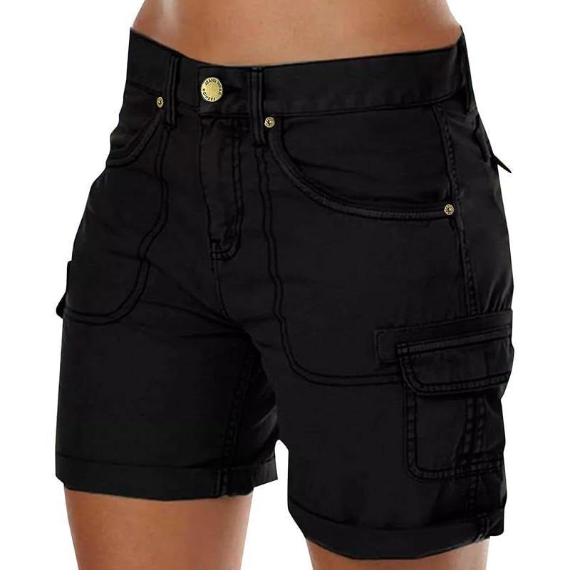 Women's Cargo Shorts Casual Summer High Waisted Casual Shorts for Women Trendy Summer Hiking Shorts Outdoor Outfits