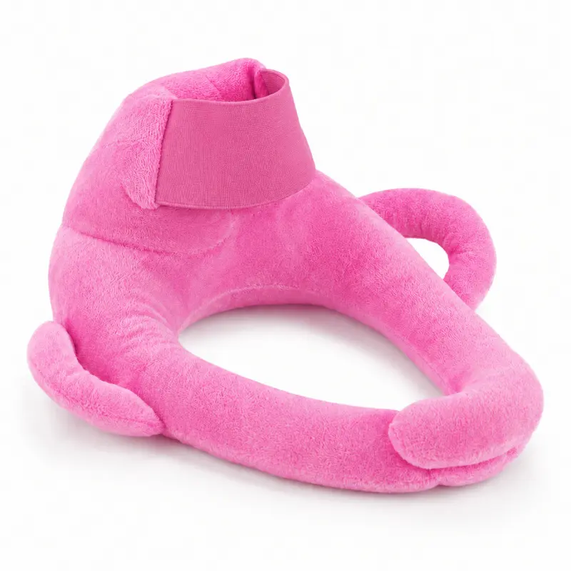 Ergonomic U-Shaped Breastfeeding Pillow - Skin-Friendly Soft Flannel, Washable, Multifunctional with Easy-Grip Handles for Daily Breastfeeding & Postpartum Body Rest Support Cushion