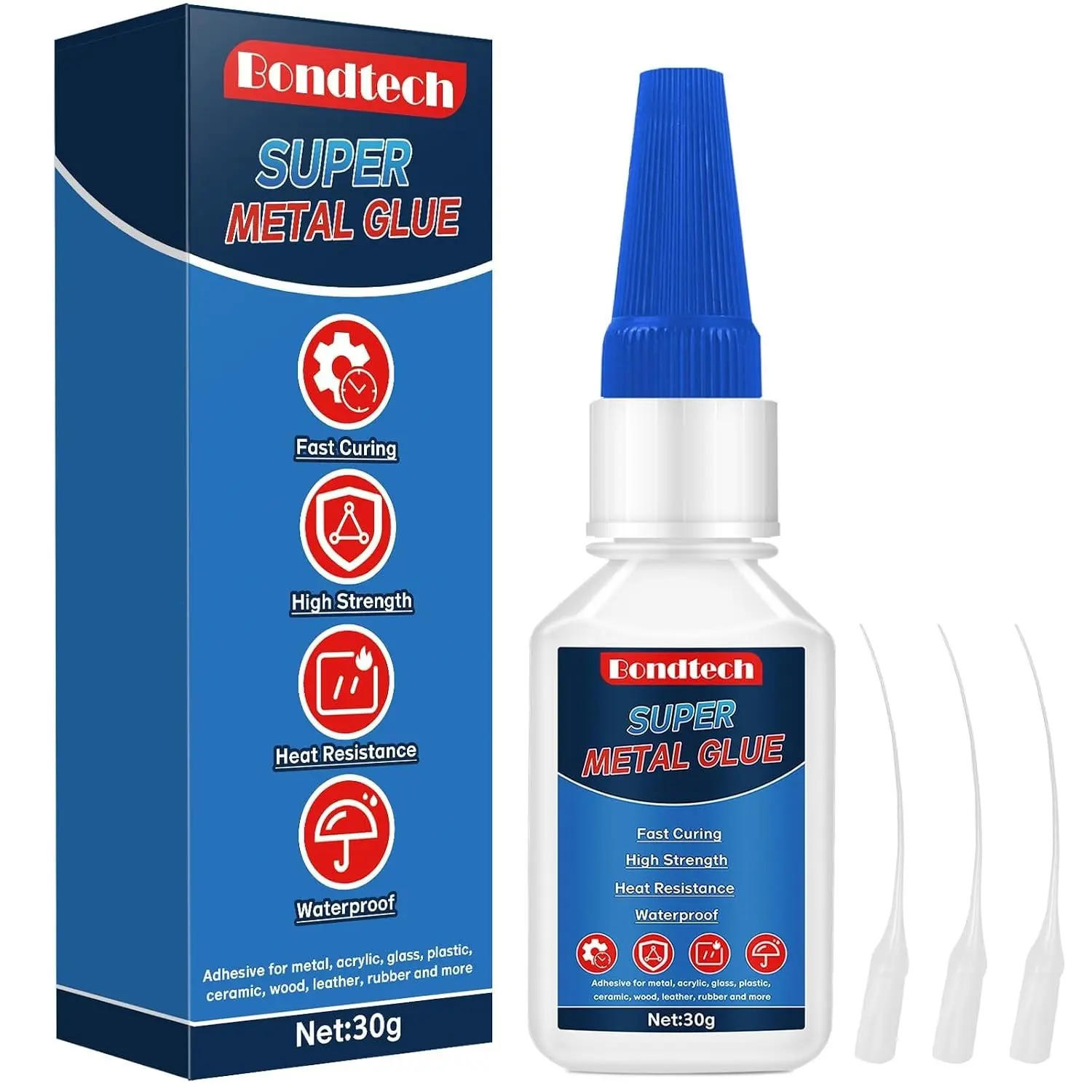 Silicone Glue 30 g, Clear Instant Glue for Rubber & Liquid Silicone, TPU, TPR, TPE and More, Waterproof, Heat-Resistant, with Anti-Clog Cap (Clear, 30 Grams * 1 Pack, Silicone Glue)