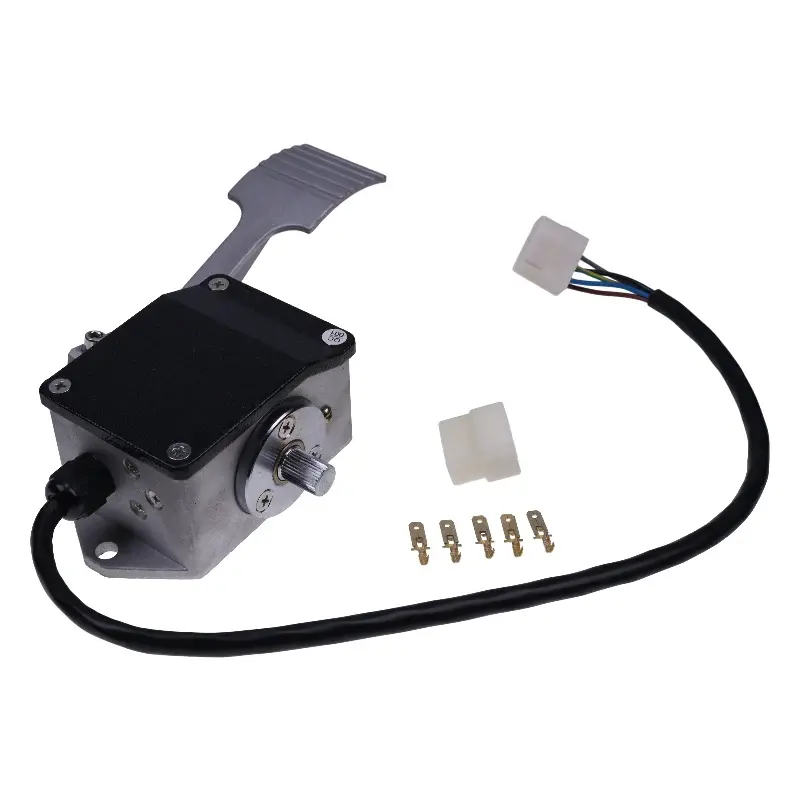 FridayParts Throttle Foot Throttle Pedal EFP-005 0-5K EFP713-0502 Electric Accelerator for EV Curtis