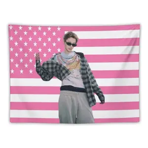 2D Flat, Martin Curtis K-pop Flags Suitable for Fans - Horizontal Iconic Martin Curtis Face Wall Decor, Multi-Size Single-Sheet Printed Hanging Ornaments for Room Decorations, Fan Gifts for, Dorm, K-Pop Idol Merchandise