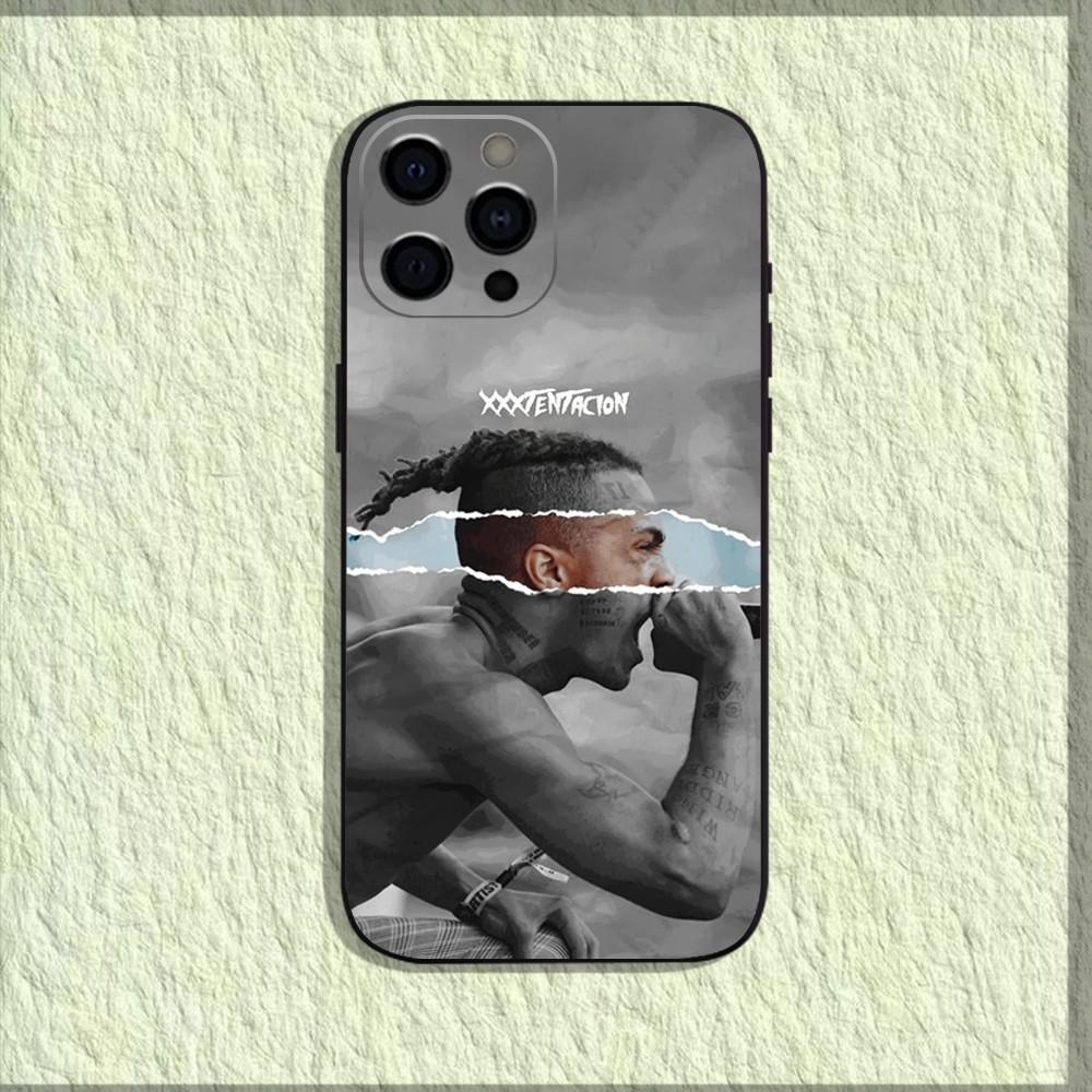 Rapper X-XXXTentacionS Phone Case For iPhone 17 16 15 14 13 12 11 Pro Max Mini  Plus 16E Shockproof Non-Slip Soft Cover