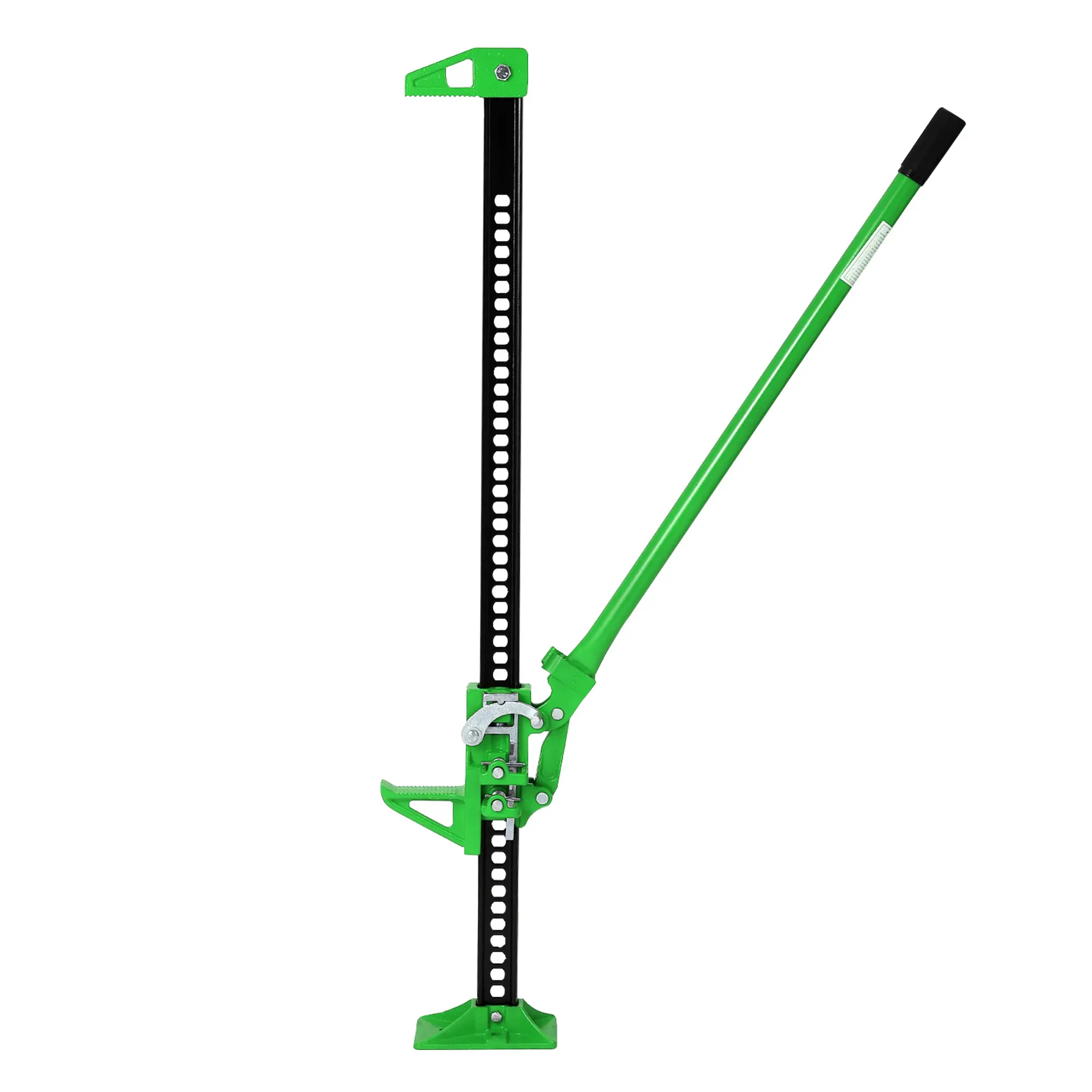 48-Inch Heavy Duty Farm Jack 7000 lbs (3.2 Ton) Capacity, High Lift Ratcheting Utility Jack with 5.12 to 41.14 Inch Lifting Range, Thickened Steel Off-Road Recovery Bumper Jack for Winching, Lifting Trucks, SUVs & Tractors, Green or Black Available
