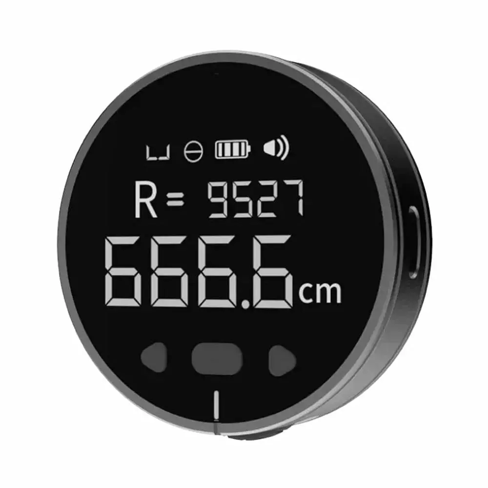 Electronic Digital Tape Measure, 324 Ft Smart Rolling Ruler with LCD Display, Rechargeable Measuring Tool for Flat, Curved, Diameter, Odd Shapes, DIY Home Repair