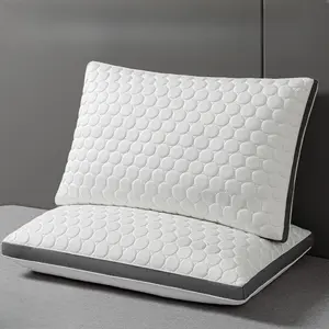 1pcs Full Cotton Pillow for Adult Sleep, Neck Support Pillow Core, Single Person Use, Helps Improve Sleep Quality, Comfortable and Durable