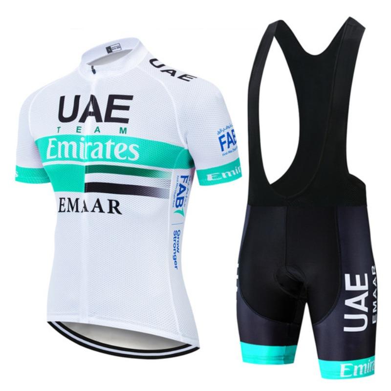 Summer short-sleeved cycling suit, quick-drying road bicycle, bicycle overalls, men's cycling suit. bib tracksuits men