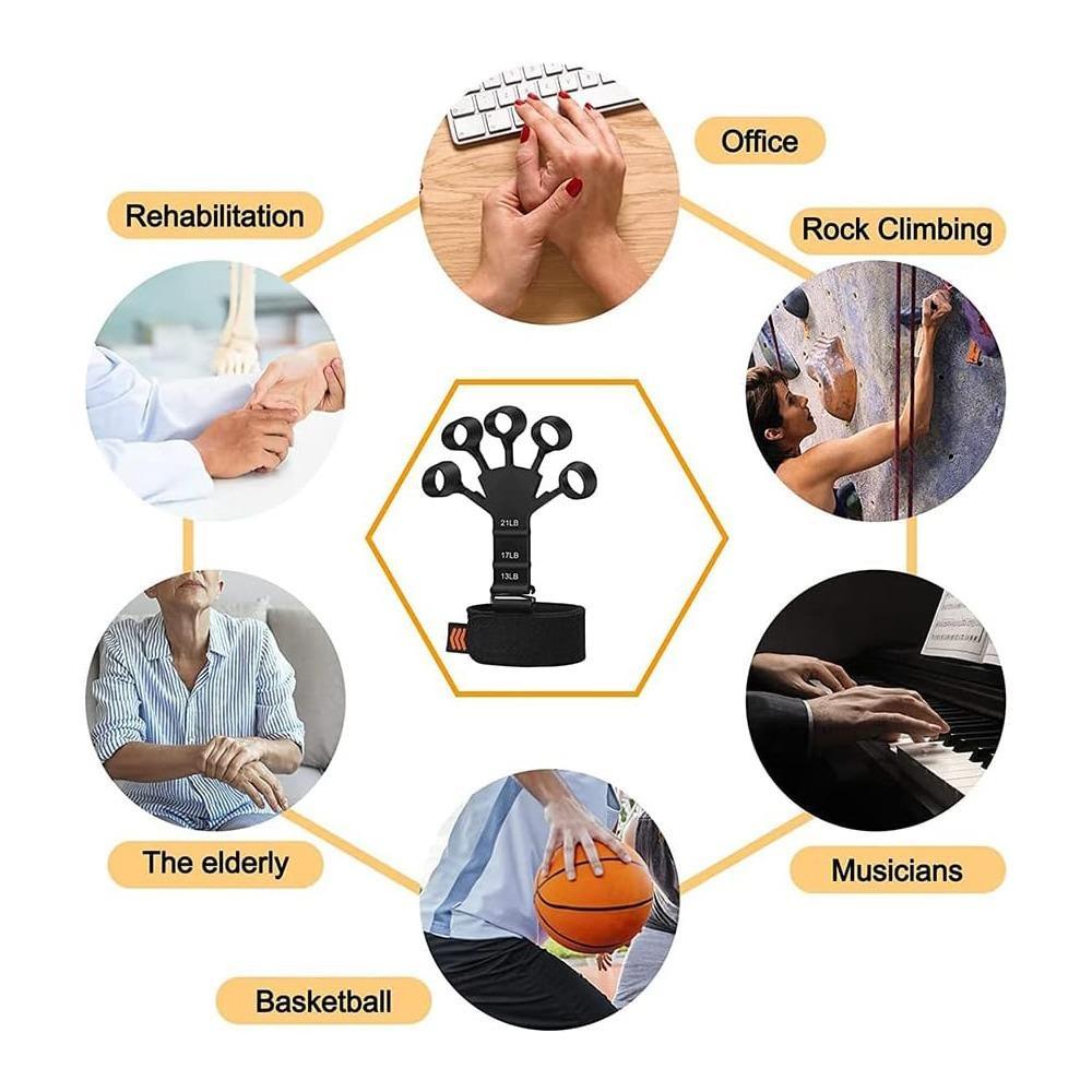 1 Piece Finger Strengthener, Portable Finger Exerciser Stretcher, Grip Strength Trainer