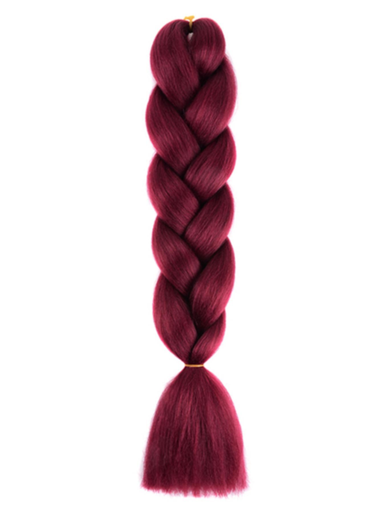 Jumbo Box Braiding Hair Extensions, Colorful Braiding Hair, Synthetic Rainbow Colors Braiding Hair for Women Girls Cosplay Party, Knotless Box Braid