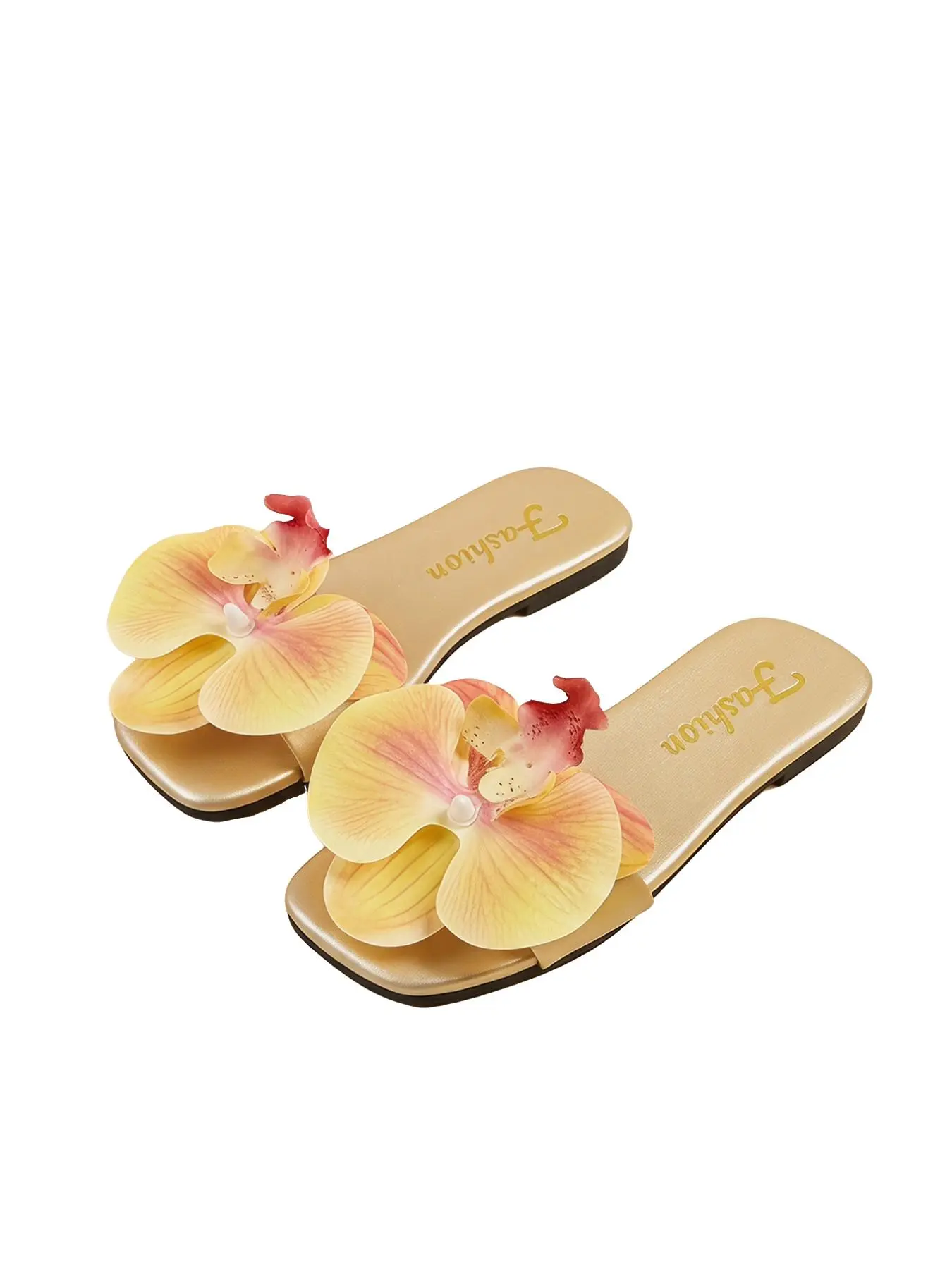 New Bohemian Style Kids Sandals, and Blue Floral Flip Flops, Comfortable and Breathable, Ideal for Summer, Weddings, Parties