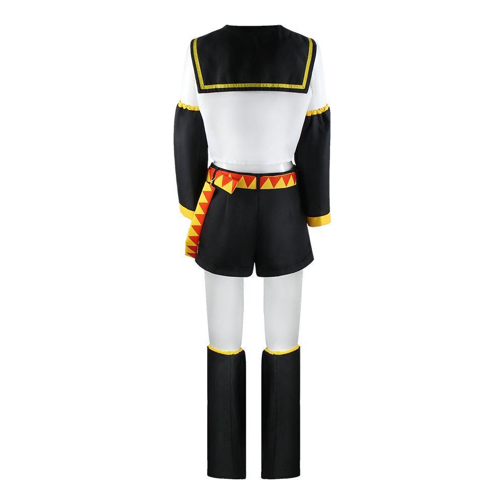 Anime Rin Len Cosplay Costume Len Rin Cosplay Len Costume Kagamine JK Uniform for Halloween Comic Con Outfits # 1 # W.