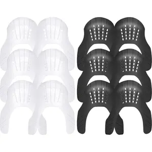 6 Pairs Crease Protector for Sneaker Shoes - Anti Crease Guard No Crease Shoe Toebox Insert for Men Women Youth
