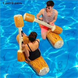 Inflatable Pool Float, Inflatable Pool Float with Handle, Water Sports Equipment for Adults & Teens, Swimming Circle for Pool Party, Inflatable Swim Ring