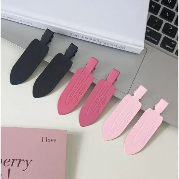 30Pcs Hair Clips Set, 10Pcs Per Color 3 Macaron Colors No Trace Hair Sectioning Alligator Clips