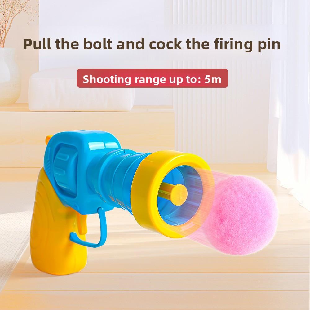 Cat Ball Shooter Toy - Fluffy & Bouncy Refill Balls, Safe Chewable Interactive Launcher for Cats, Easy Indoor Play & Exercise silicone feeder shaped harness retractable leashes jumping Adjustable Stainless Steel Martingale Collar LED filter