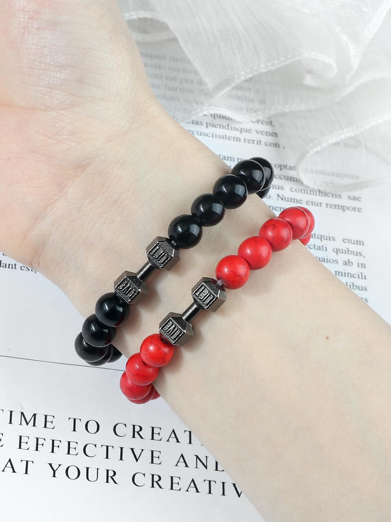 Natural Stone Beaded Bracelet, Adjustable Bracelet, Fashionable Jewelry for Women & Men, Style Bracelet for Party, Daily Clothing Decor, Trendy All-match & Exquisite Jewelry for Birthday Gift
