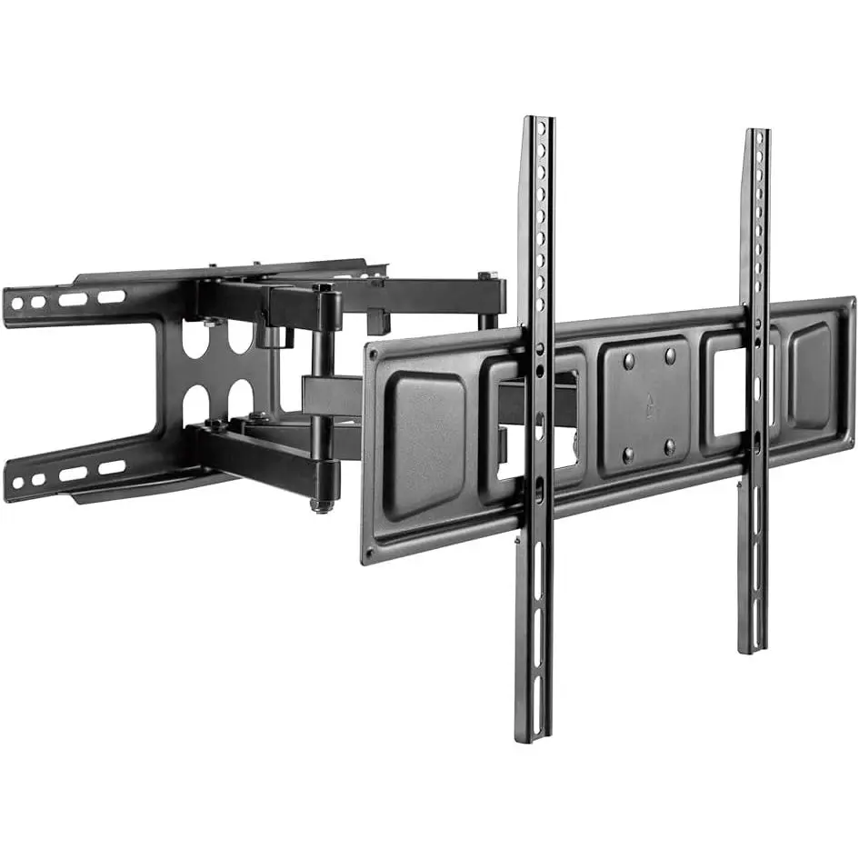 Full Motion 2-ARM Heavy Duty Wall Mount Bracket 37-80"" TVs to 88 lbs