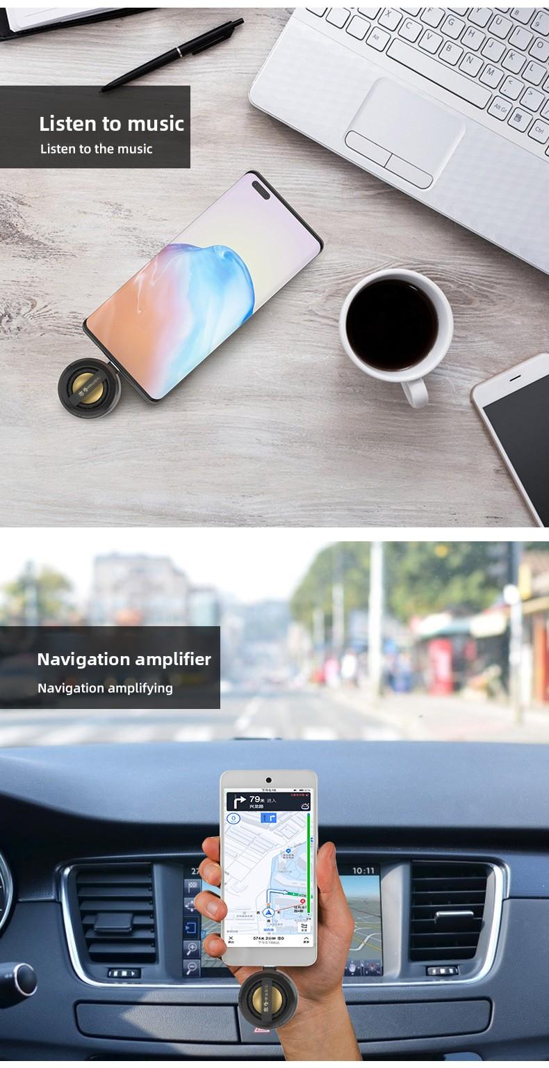 Direct-plug mini speaker Type-C mobile phone mini player portable speaker wholesale external subwoofer wireless