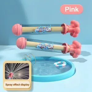 Valentien's Day Gift Fireworks Style Water Spray Toy Set (2PCS), Pull-Out Sprinkler Water Squirter for Pool, Bath & Party Fun, Romantic Play Toy for Couples
