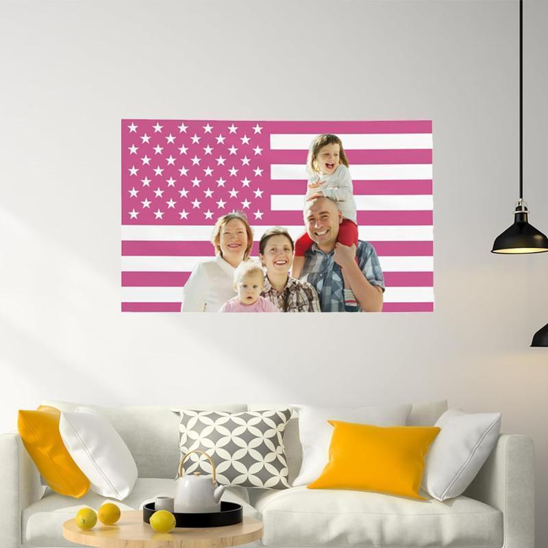 Eyesoul Custom Pink America Flag 40X60 Inch Personalized Flags Design Your Image Funny Tapestry Poster For Decorate Clubs Concerts Bars University Dormitories Living Rooms Bedrooms Eyesoul Custom Pink America Flag 40X60 Inch Personalized Flags Design Your Image Funny Tapestry Poster For Decorate Clubs Concerts Bars University Dormitories Living Rooms Bedrooms