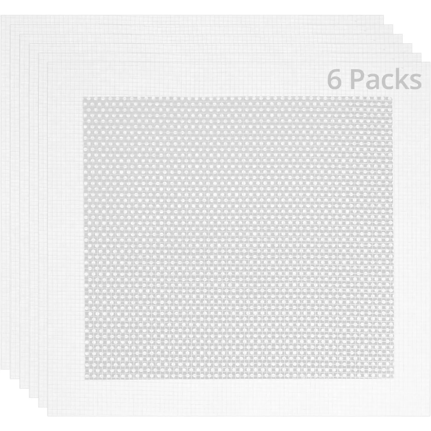 6 count Drywall Repair Patch Kit, 8'' x 8'' Self-Adhesive , Fiberglass Mesh Patches for  Repair, High Strength, Minimal Dust, Suitable for  & Office