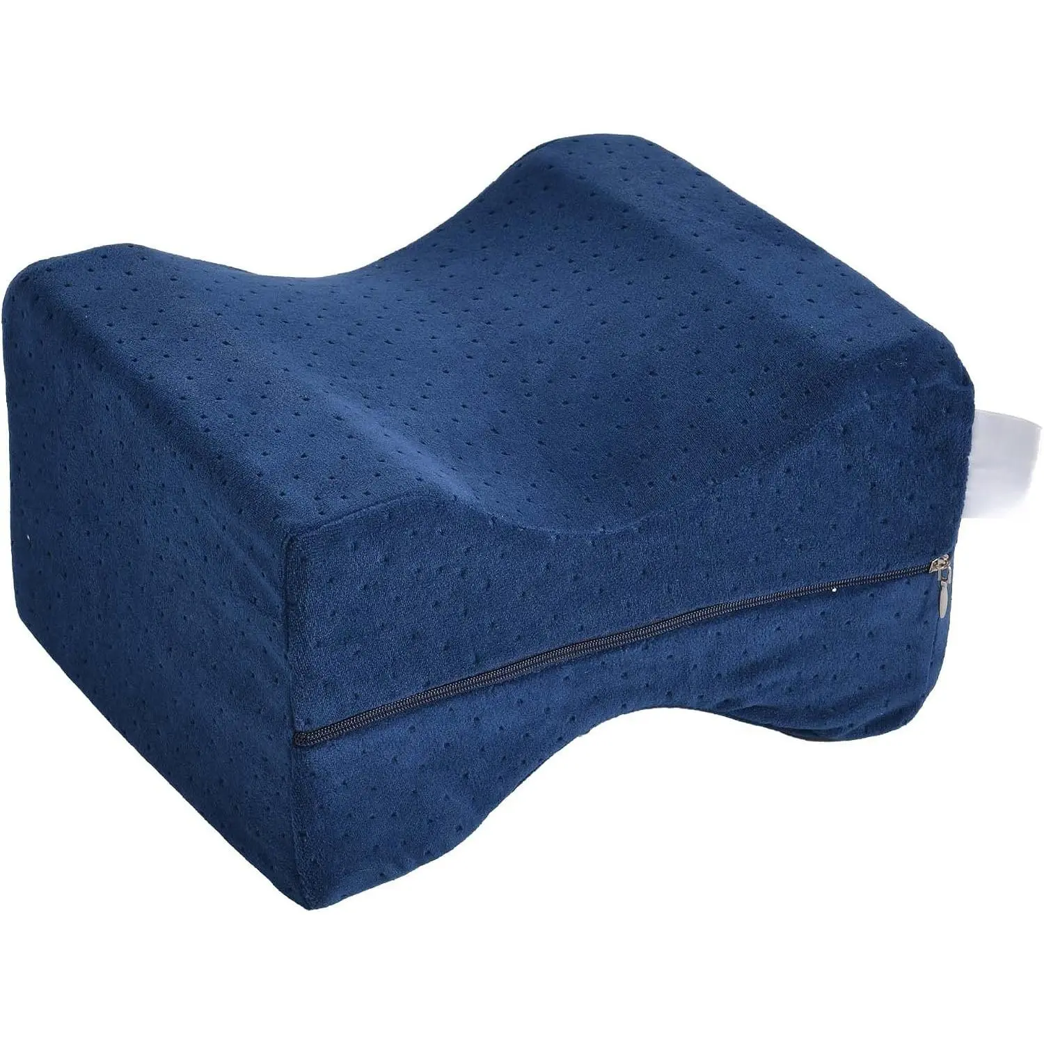 Pillow for Side Sleepers,   Pillow, Memory   Cushion for Side Sleeping, Removable  Pillows for Sleeping Alignment,  Wedge Pillow Contour Design Blue