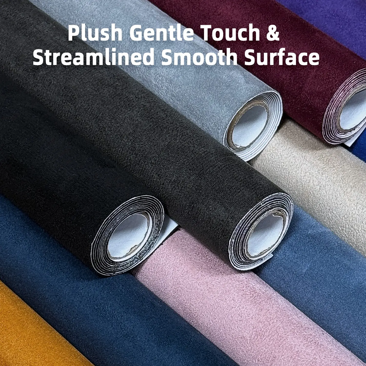 Large Size Four-Way Stretch Self-Adhesive Felt Fabric, Car Interior Modification, DIY Soft Package Cover Material, Furniture Renovation, High Stretch Fabric