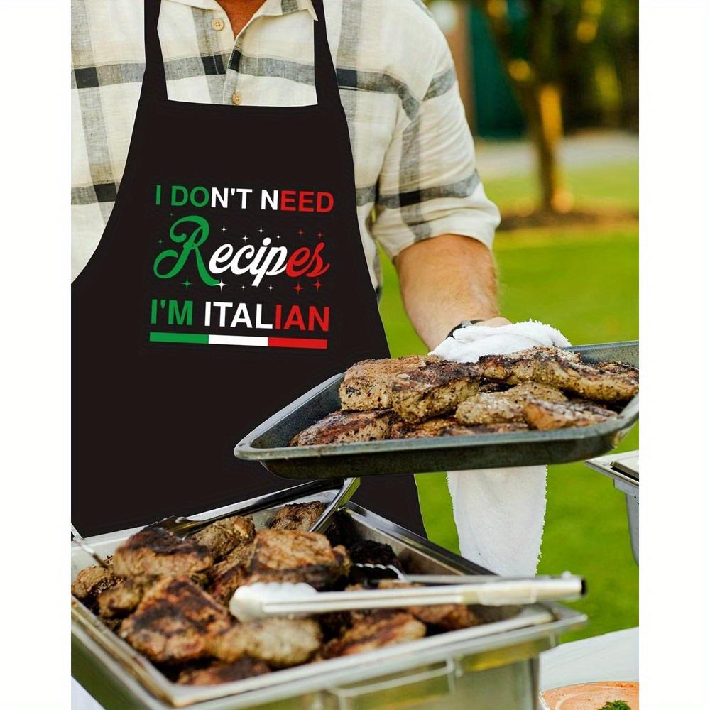 Fun Apron, Adjustable Shoulder Strap Cooking Apron for Male And Female Chefs, Kitchen Apron with Practical Pockets, Used for Barbecue Kitchen Cooking, One Size Fits All, Dad Gift, Mom Gift, Father'S Day, Mother'S Day, Thanksgiving Gift, Creative Gift