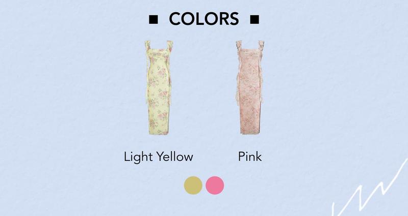 Cider [2 colors, size 0-26] Lace Floral Ruffle Hem Split Maxi Dress